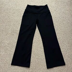 Zella Midnight Black Cropped Pants